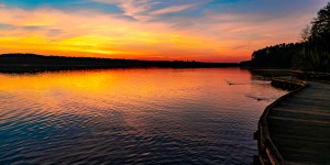 Savannah River Sunrise at River Island in Columbia County GA 2600